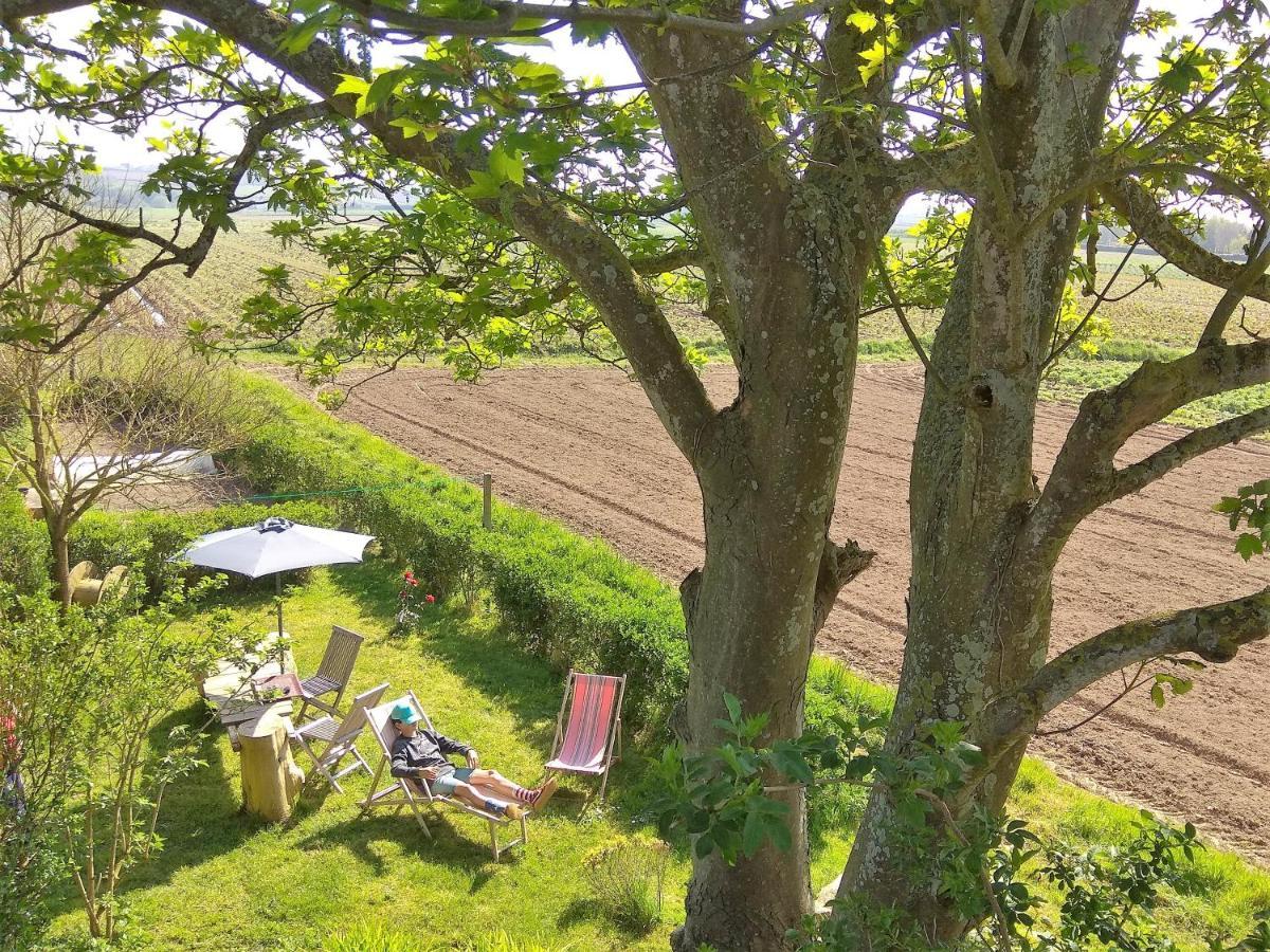 La Grange Aux Lievres, Gites Kerdoel Cléder Zewnętrze zdjęcie