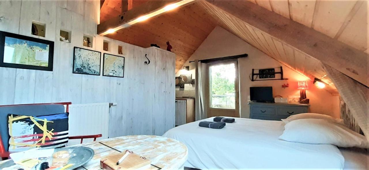 La Grange Aux Lievres, Gites Kerdoel Cléder Zewnętrze zdjęcie
