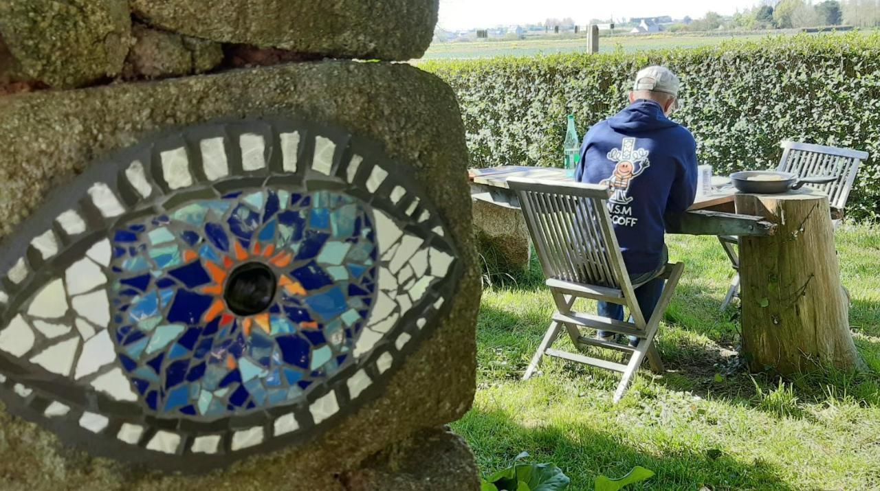La Grange Aux Lievres, Gites Kerdoel Cléder Zewnętrze zdjęcie